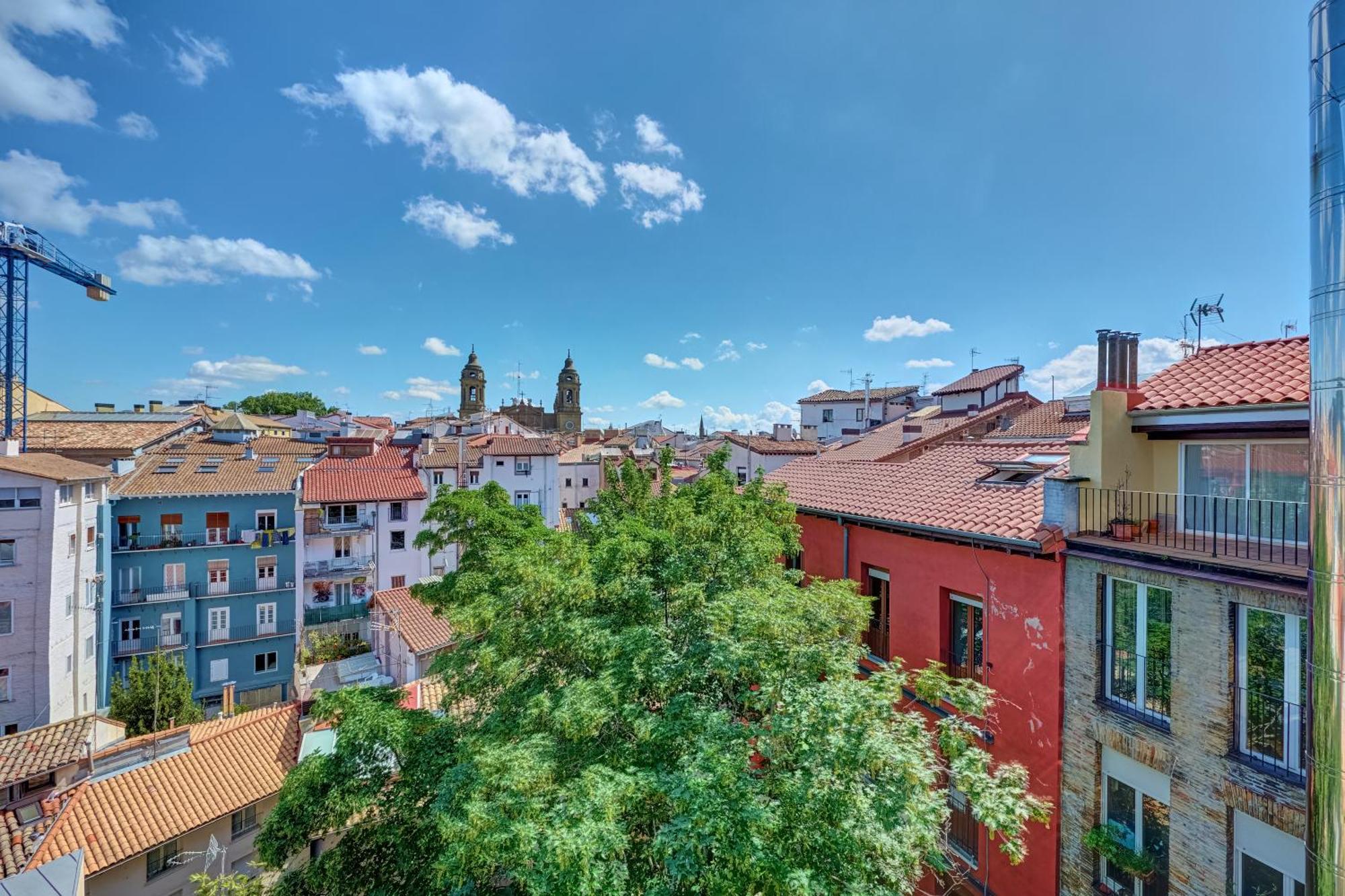 Апартаменты Atalaya Sobre El Casco Antiguo By Clabao Памплона Экстерьер фото